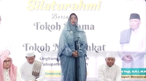 Bupati Erlina dan Wagub Kalbar Pamit Berangkat Umrah