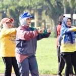 Senam Gabungan OPD, Upaya Bupati Erlina untuk Tingkatkan Silaturahmi ASN