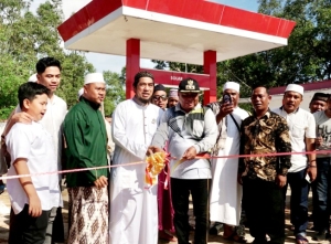 Wabup Pagi Resmikan SPBU-N