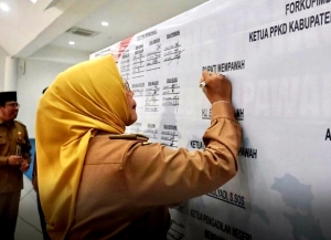 Pesan Bupati Erlina: Junjung Sportivitas Demokrasi