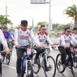 Edi Kamtono Gowes Bareng Bima Arya