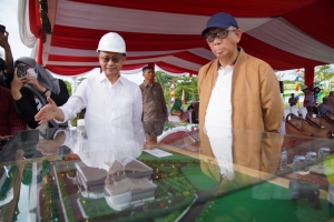GOR Terpadu Mulai Dibangun