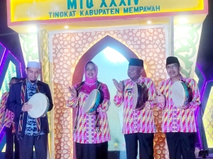 Pembukaan MTQ ke-XXXIV, Bupati Erlina Harap Lahirnya Qori-Qoriah Berprestasi