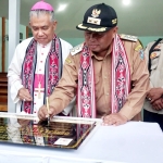 Resmikan Gereja Katolik Santo Petrus Stasi Sangking, Wabup: Manfaatkan Sebaik-baiknya