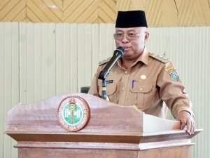 Wabup Pagi Minta PGRI Lahirkan Terobosan Strategis