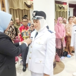 Bupati Erlina Lantik 19 Kades Terpilih Hasil E-Voting