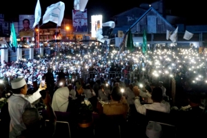 Ribuan Umat Muslim Mempawah Hadiri “Sungai Pinyuh Bersholawat”