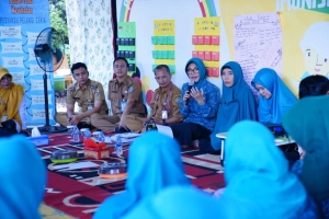 Kunjungi Tiga Lokasi, Yanieta Memastikan Kesiapan Peserta Lomba KG Bangga Kencana Kesehatan