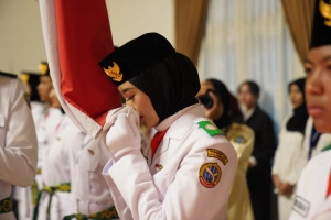 32 Paskibraka Dikukuhkan, Tanamkan Nasionalisme dan Patriotisme
