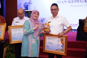 Pemkot Pontianak Borong Dua Kategori BKN Award