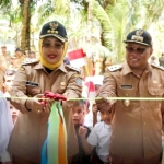 Bupati Erlina dan Wabup Pagi Resmikan Objek Wisata Magrove