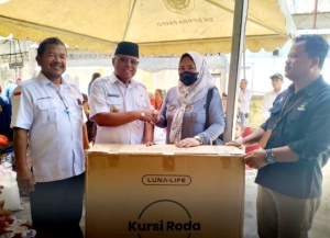 Wabup Pagi Harap Bantuan Kemensos RI Penuhi Hak PPKS