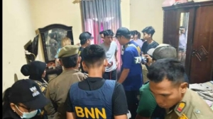 Cegah Narkoba, Satpol PP dan BNN Razia Rumah Kos
