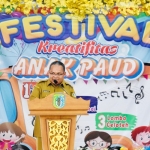 Wabup Melkianus Buka Festival Kreativitas Anak Paud Sintang