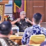 Dihadapan Pj Gubernur Kalbar, Bupati Jarot Sampaikan Sintang Aman dan Kondusif