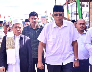 Bupati Jarot Peringati Hari Santri Nasional di Ponpes Darul Ma’arif Al-Falah