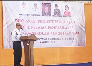 Deklarasi P5 Program Sekolah Penggerak SMP