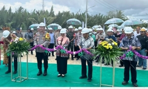 Bupati Erlina Resmikan PT SAI di Desa Sungai Dungun