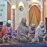 Bupati Erlina Hadiri Peringatan Isra Miraj di Ponpes Darut Tauhid Al Husaini