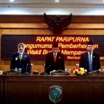 DPRD Gelar Rapat Paripurna Pemberhentian Wabup Mempawah