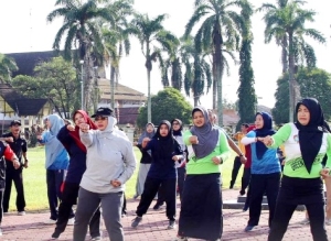 Bupati Erlina Minta ASN Jaga Kesehatan