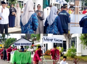 Sambut Ramadhan 1445, Bupati Erlina Lepas Pawai Ta’aruf