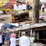 Bupati Erlina Tinjau dan Berikan Bantuan untuk Korban Kebakaran di Sungai Kunyit