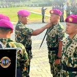 Serah Terima Jabatan KomandannYonmarhanlan XII/Pontianak