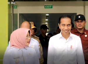 Bupati Erlina Senang Presiden RI Tinjau RSUD dr. Rubini Mempawah
