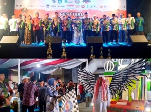 Bupati Erlina Buka Festival Sahur-Sahur ke-21