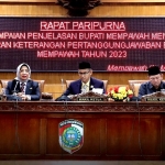 Bupati Erlina Sampaikan LKPJ Tahun 2023