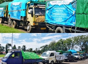 Bupati Terima Bantuan 5.568 Paket Sembako untuk Masyarakat Sungai Kunyit