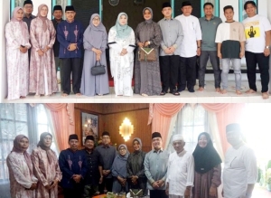 Bupati Erlina Safari Idulfitri 1445 H ke Tokoh Agama dan Masyarakat di Mempawah
