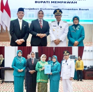 Ismail Resmi Jabat Pj Bupati Mempawah