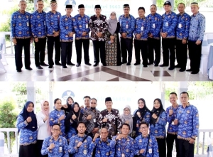 Pj Bupati Ismail Gelar Halal Bihalal ASN