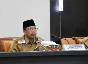 Pj Bupati Ismail Ikut Rakor Pengendalian Inflasi Daerah Bersama Mendagri Tito Karnavian
