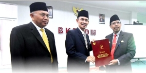 Halal Bi Halal dan Pelepasan Purna Tugas Kepala BKPSDM Mempawah