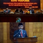 DPRD Mempawah Sampaikan Rekomendasi LKPJ Bupati Tahun 2023