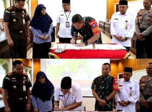 Optimasi Lahan Rawa, Pemkab Mempawah Kerjasama dengan Kodim 1201/Mph