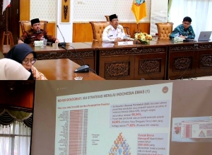 Pj Bupati Ismail Ikuti Rakornas Pengawasan Intern