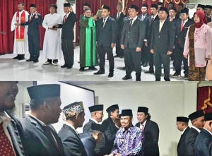 Bawaslu Lantik 27 Anggota Panwascam Mempawah