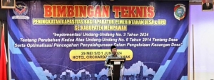 Mempawah Gelar Bimtek Kades, Perangkat Desa dan BPD