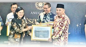 BPKAD dan Disperindagnaker Terima Penghargaaan Anugera Reksa Bandha DJKN 2023