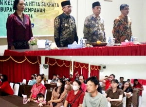 Pj Bupati Ajak Keluarga Hitta Sukhaya Jaga Kerukunan di Mempawah