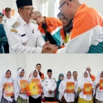 Pj Bupati Ismail Saksikan Penyerahan Hadiah Umroh untuk Nasabah BTPN Syariah