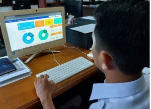 Meriam Karbit Pontianak Laporkan Serapan Anggaran dan Pendapatan Real Time
