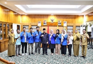 Pj Bupati Ismail Terima Audiensi PMII Mempawah