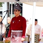 Pj Bupati Ismail Pimpin Upacara Peringatan Hari Jadi Kabupaten Mempawah ke-65