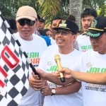 Ribuan Masyarakat Tumpah Ruah Meriahkan Jalan Sehat Harjad ke-65 Kabupaten Mempawah