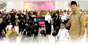 Pesan Pj Bupati Ismail pada Hari Anak Nasional 2024: Lindungi dan Penuhi Hak Anak